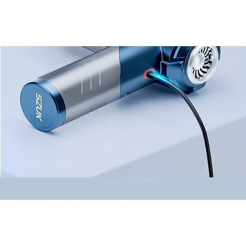 Cordless Vacuum Cleaner with HEPA Filter and Blow Dry Function