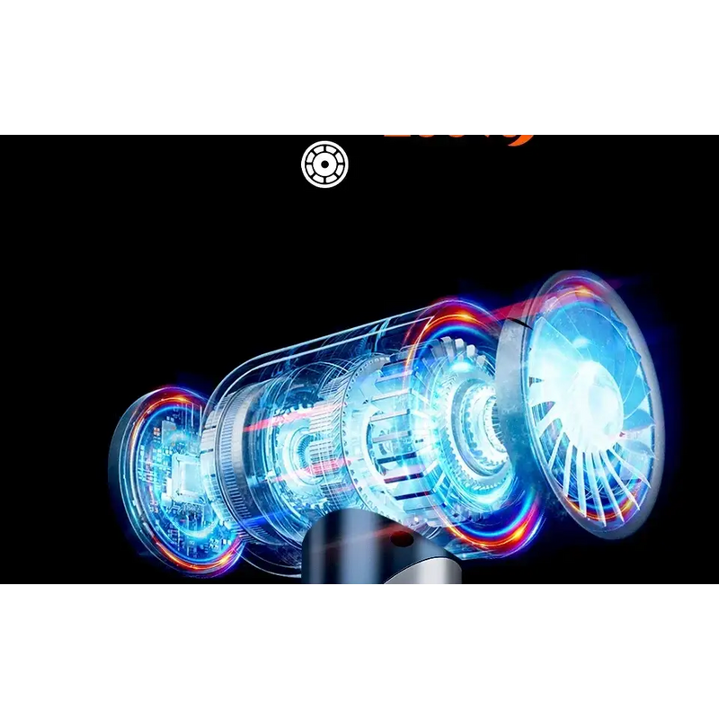 Cordless Vacuum Cleaner with HEPA Filter and Blow Dry Function