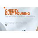 Cordless Vacuum Cleaner with HEPA Filter and Blow Dry Function