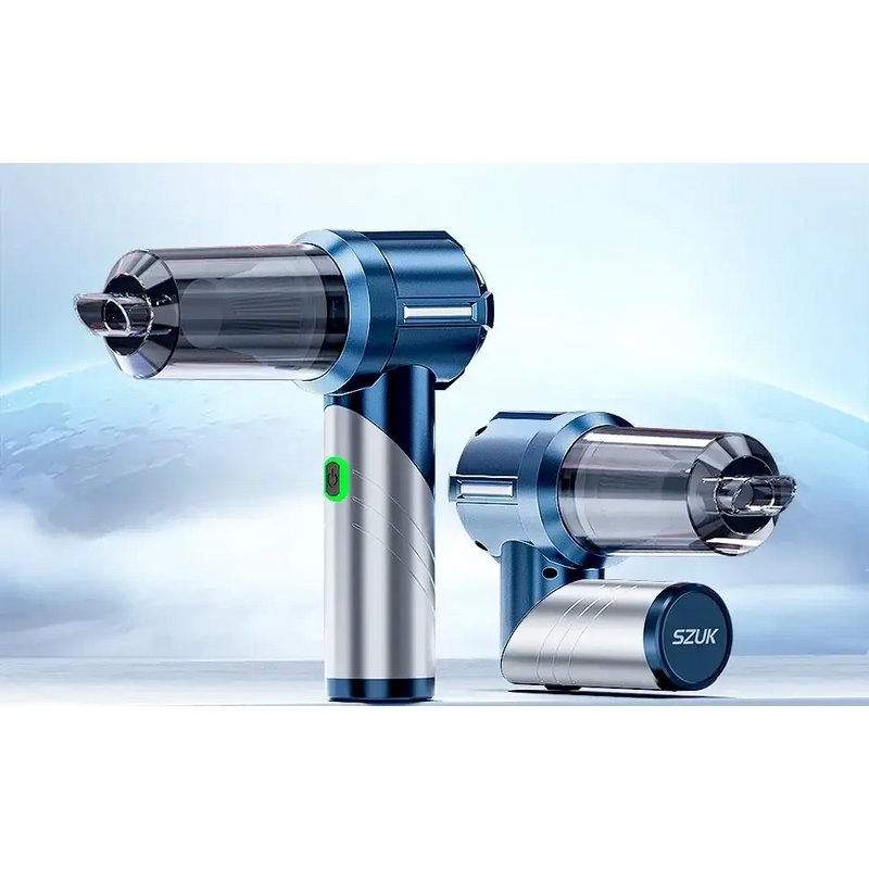 Cordless Vacuum Cleaner with HEPA Filter and Blow Dry Function