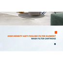 Cordless Vacuum Cleaner with HEPA Filter and Blow Dry Function