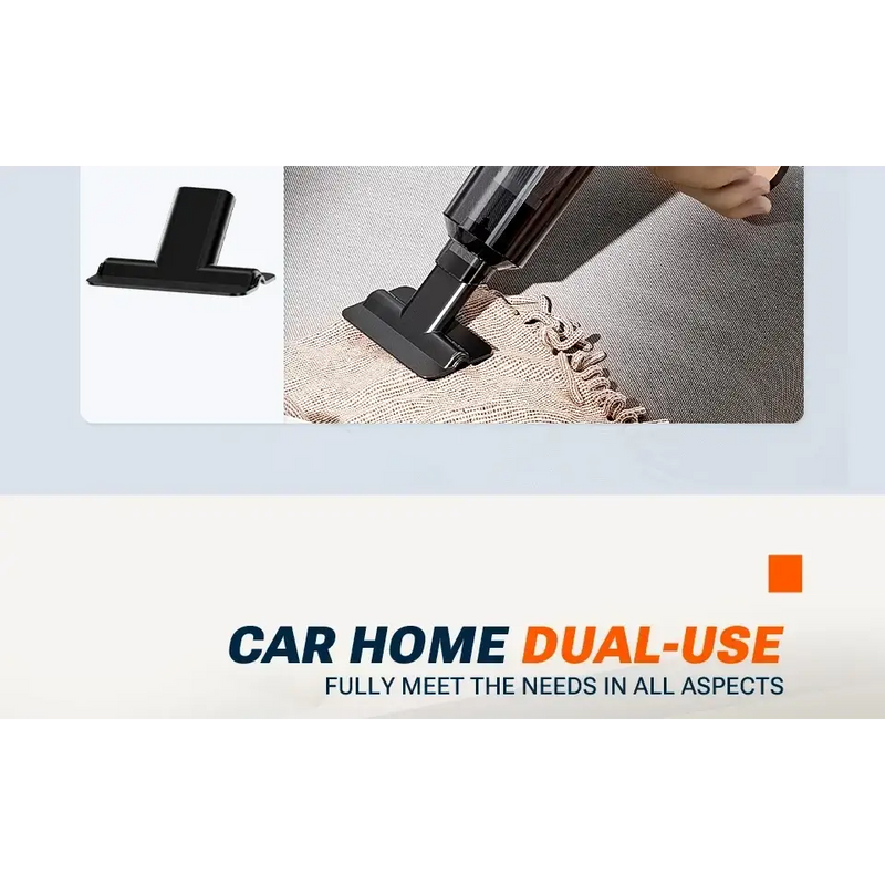 Cordless Vacuum Cleaner with HEPA Filter and Blow Dry Function