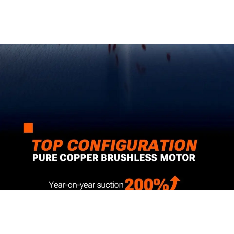 Cordless Vacuum Cleaner with HEPA Filter and Blow Dry Function