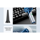 Cordless Vacuum Cleaner with HEPA Filter and Blow Dry Function