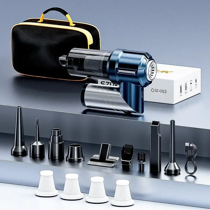 Cordless Vacuum Cleaner with HEPA Filter and Blow Dry Function - Max 4Hapa Bag