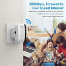 WIFI 300Mbps Repeater, Signal Amplifier, Enhances Signal and Extends Coverage, Wireless Network Repeater for Home Office, Home Accessories Wifi Repeater Wireless Network Repeater Wifi Range Extender Long Range Wifi Signal Booster