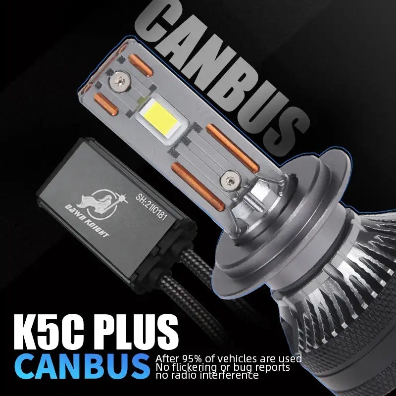 DAWNKNIGHT K5C PLUS 140W H7 Canbus Led Bulbs 4300K LED H4 H11 HB3 9005 HB4 9006