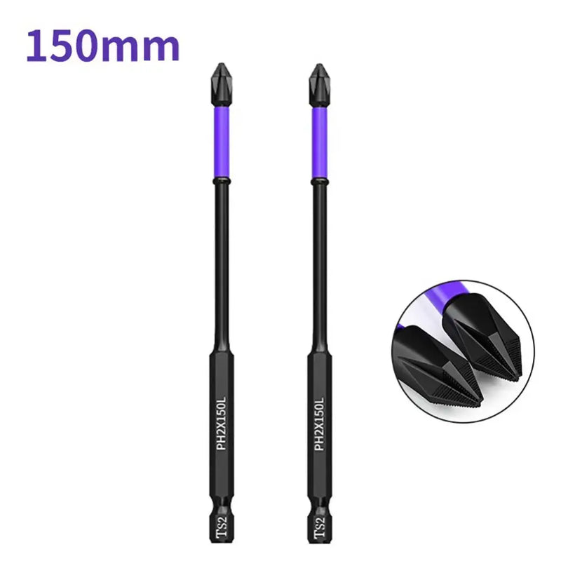 Two purple and black light stands complementing Dazzleex Alloy Steel Screwdriver Set