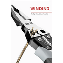 Wire stripping and cutting tool with WINDING text, DELIXI Multifunctional Carbon Steel Pliers, Mainland China DIY Supplies