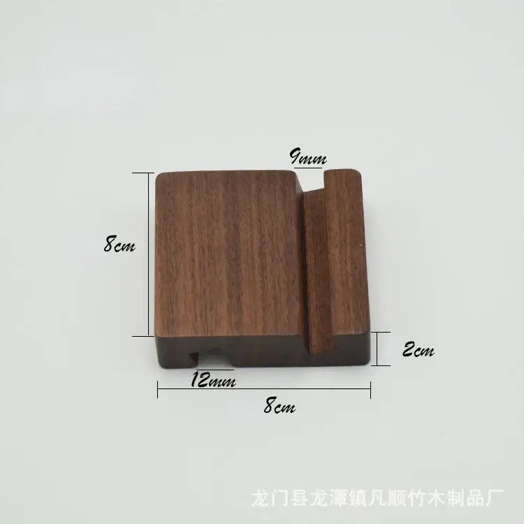 Wooden block with centimeter measurements for DIXSG Wooden Desk Holder compatibility