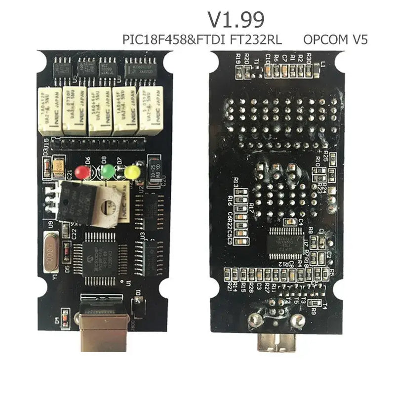 Circuit board with V1.99 components in EKETOOL v200603a Firmware for Mainland China External Testing