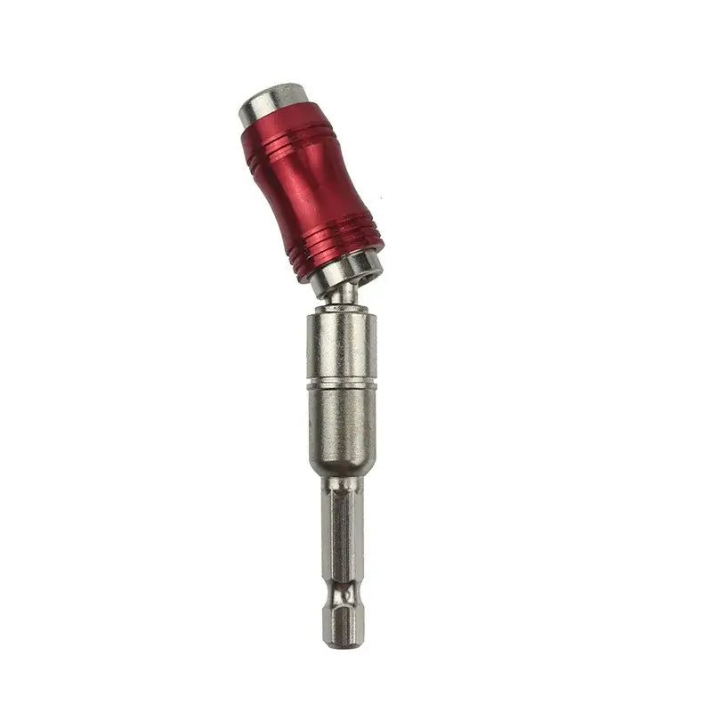 Angled Fbiannely Magnetic Ring Screwdriver with red cylindrical component made from alloy steel