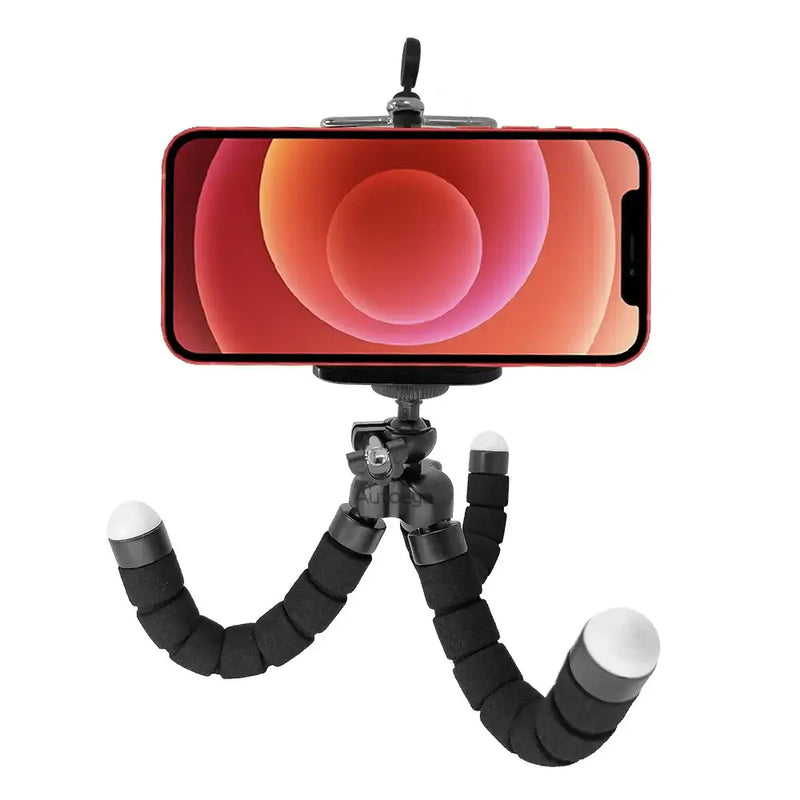 Flexible tripod compatible camera accessory from Mainland China holding a smartphone