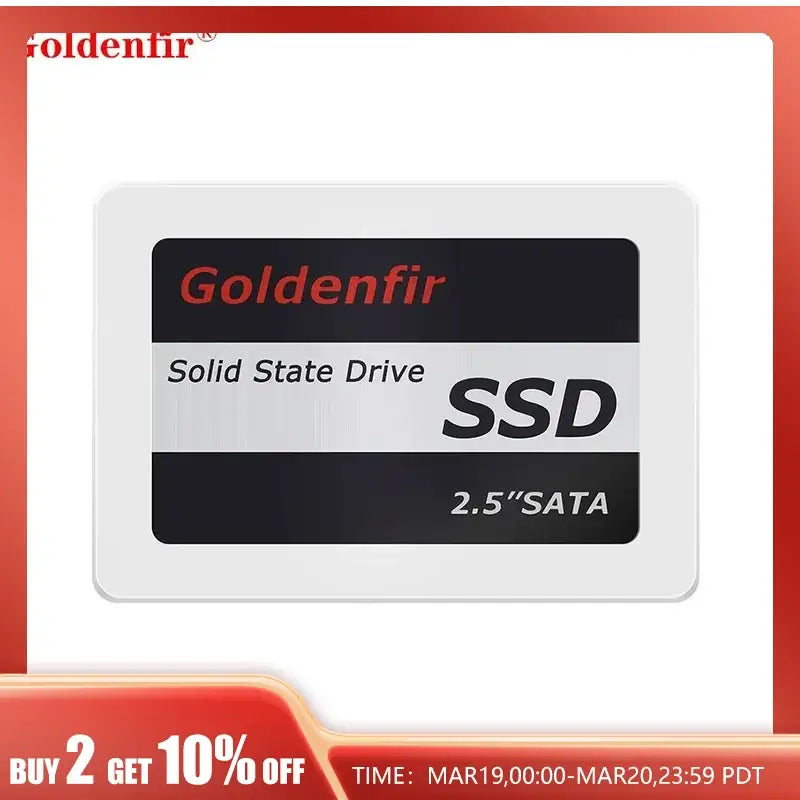 Goldenfir Solid State Drive 2.5 SATA III for high-performance NAND flash computing