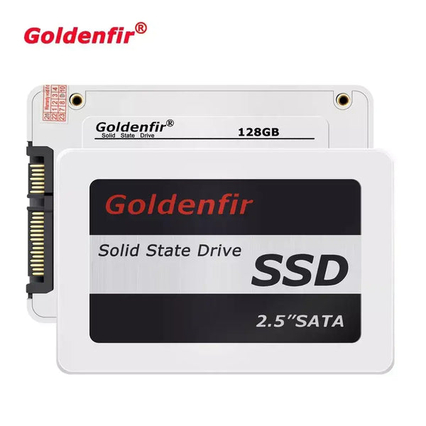 Goldenfir SATA III Solid State Drive with 128GB capacity and NAND flash type