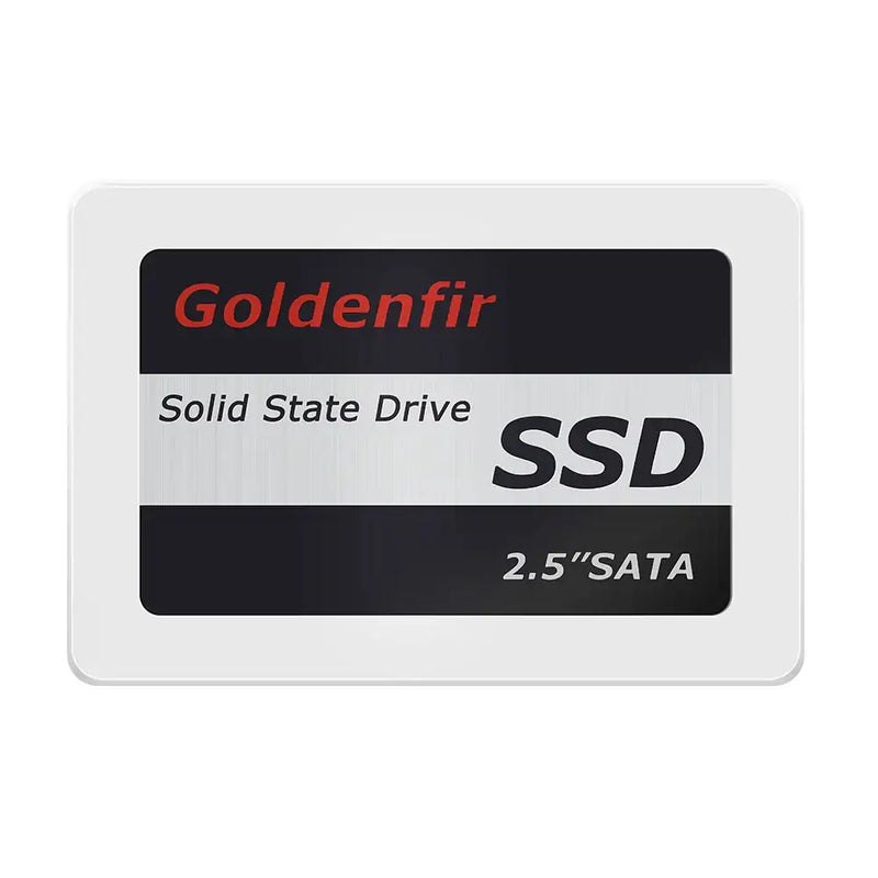 Goldenfir SATA III Solid State Drive with 2.5’’ interface and NAND flash type features