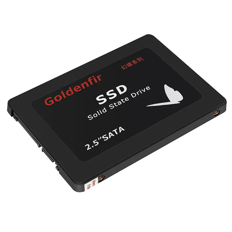 Solid State Drive by Goldenfir featuring SATA III interface and cooling fin for nand flash performance