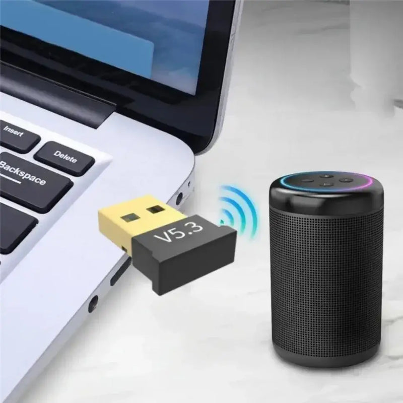 USB Bluetooth 5.3 Adapter Wireless Bluetooth 5.1 Dongle Adapter for PC Laptop