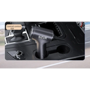 Handheld massage gun with SZUK branding next to Handheld Car Vacuum Cleaner for vehicles