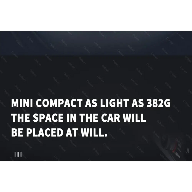 Text message showcasing the Handheld Car Vacuum for a pristine vehicle interior