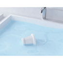 White plastic container floating in water beside Handheld Car Vacuum Cleaner for a Pristine Vehicle Interior