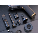 Handheld Car Vacuum cleaner with hair dryer attachments for thorough vehicle detailing