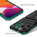 For iPhone 14 Pro Max Case iPhone 14 Pro Cover Heavy Duty Kickstand Card Slot
