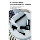 Sleek, compact power car vacuum with detachable parts for effective cleaning