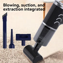 Handheld High Power Car Vacuum Cleaner with attachments for versatile cleaning tasks
