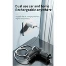 Dual-use car vacuum cleaner with rechargeable device for clean vehicle environments