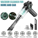 High Power Mini Portable Car Vacuum Cleaner with Strong Suction Wireless