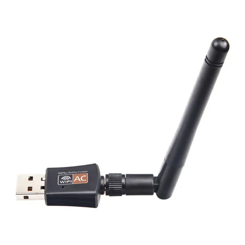 High-Speed 600M USB WiFi Adapter with adjustable antenna for enhanced wireless connectivity