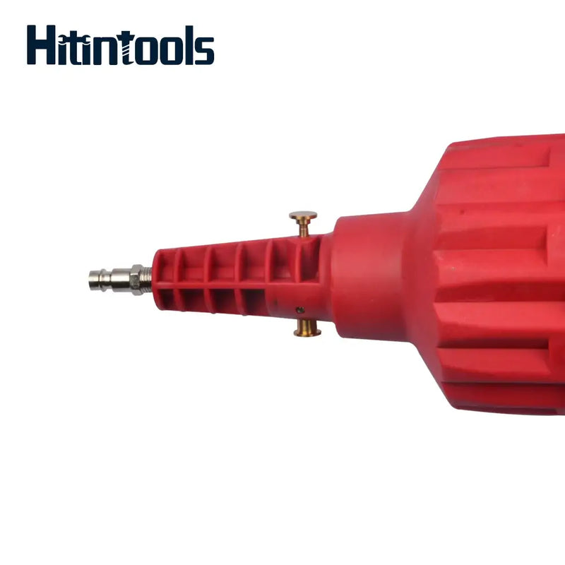 Red plastic step drill bit with metal tip, part of Hitintools CV Joint Boot Mainland China Model 1726