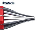 Multi-layered metal straightedge with Hiuntools branding for joint boot Mainland China model