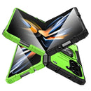 Protective black and bright green HONG WEI GU Origin Half-Wrapped Case arranged decoratively