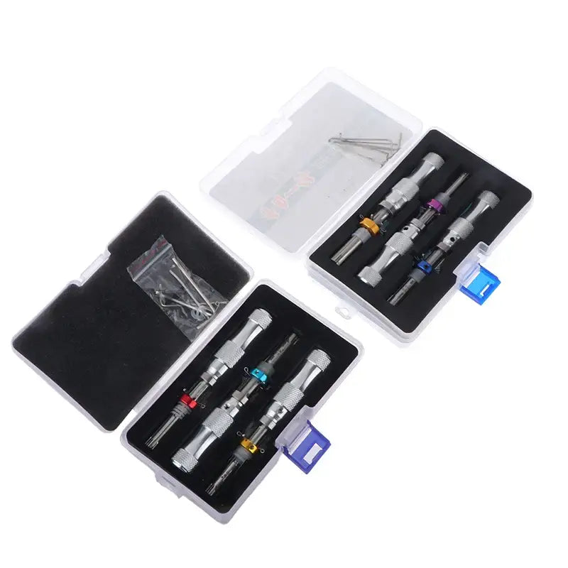 Vaping devices and accessories in cases by HUXUAN Pins Tubular Tool from Mainland China Semi