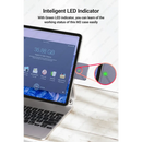 JEYI Aluminum M.2 NVMe SSD Case with Magnetic Protection and USB Interface - Zebra-2230C