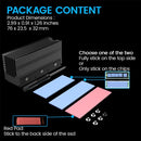 JEYI Choice Aluminum M.2 SSD Heat Sink for Enhanced Cooling - Finscold IceGlacier