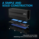 JEYI Choice Aluminum M.2 SSD Heat Sink for Enhanced Cooling - Finscold IceGlacier
