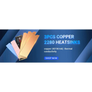 JEYI Choice Aluminum M.2 SSD Heat Sink for Enhanced Cooling - Finscold IceGlacier