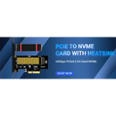 JEYI Choice Aluminum M.2 SSD Heat Sink for Enhanced Cooling - Finscold IceGlacier