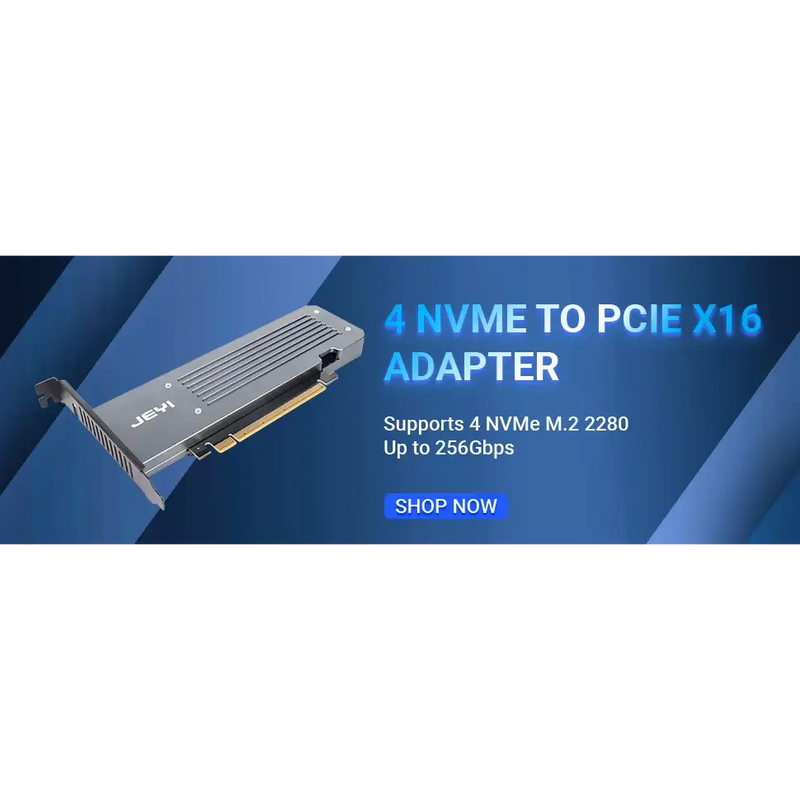 JEYI PCIe Expansion Card with Gen4 64Gbps and Multiple Interface Support - SK4PRO / CHINA