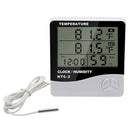 Digital thermometer hygrometer with probe for JIGONG Max Measuring accurate readings