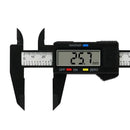 Digital caliper showing 25.7 mm in Jigong Model Number JIG01R1 measurement range