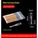 Thin metal blade tool with wooden handle for Jyrkior Hand Tool and soldering iron maintenance