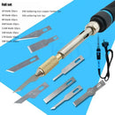 Soldering iron with versatile interchangeable copper alloy blades from Jyrkior Hand Tool
