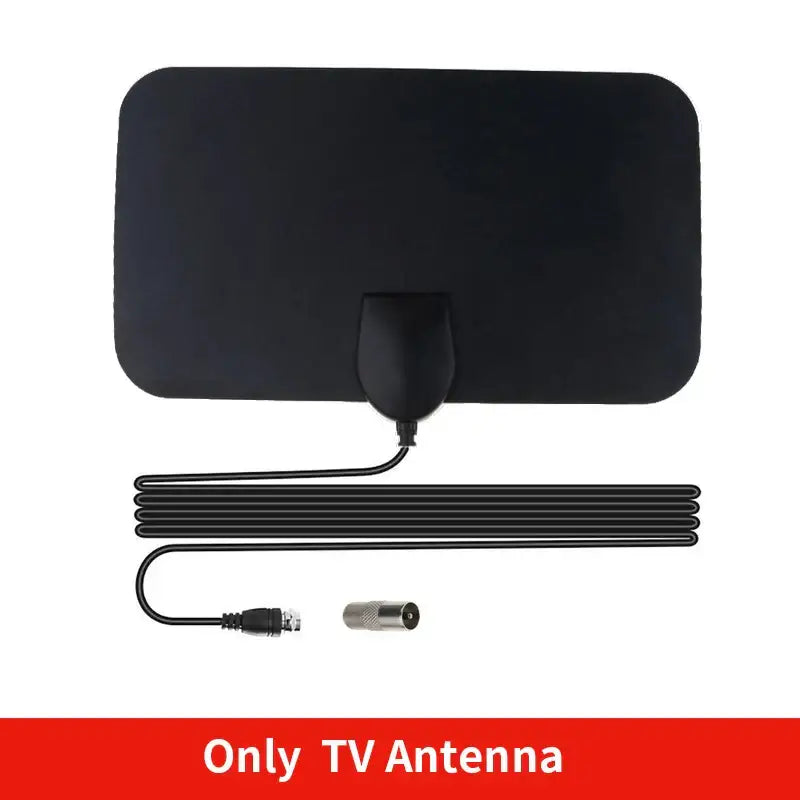 Flat rectangular Kebidumei Newest Digital TV Antenna with coaxial cable for superior HD reception