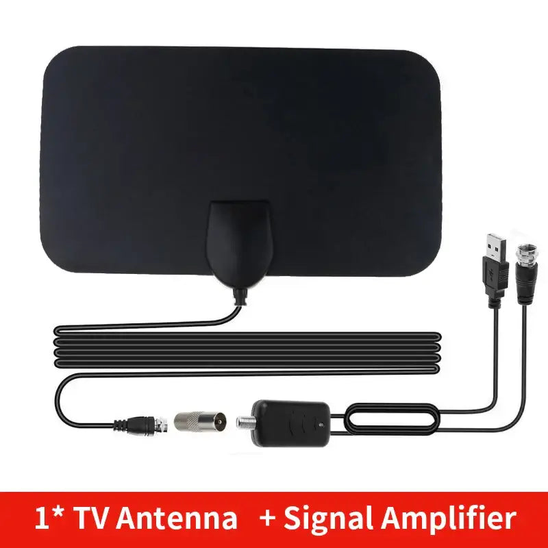 Kebidumei Newest Digital TV Antenna with Signal Amplifier and Cables for HD Reception