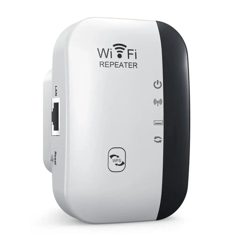 Kebidumei WiFi Repeater featuring indicator lights for enhanced Wi-Fi transmission performance