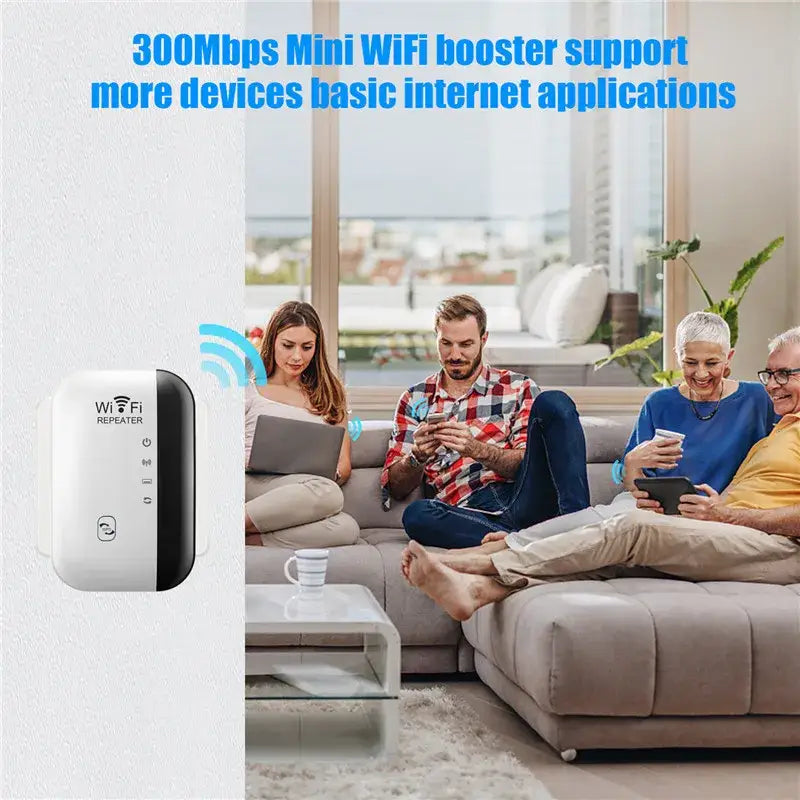 Kebidumei Wireless WAN Router with 300 Mbps Wi-Fi Transmission Rate WiFi booster device